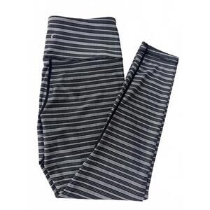 Zyia Active Black Aztec Stripped Leggings Women's 6-8